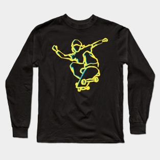 Tee Skateboard Long Sleeve T-Shirt